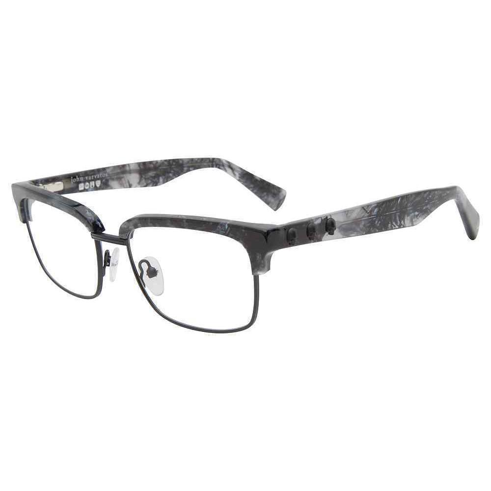 John Varvatos VJV186 Eyeglasses Eye Glasses 0BLN Blue-navy 54mm Me