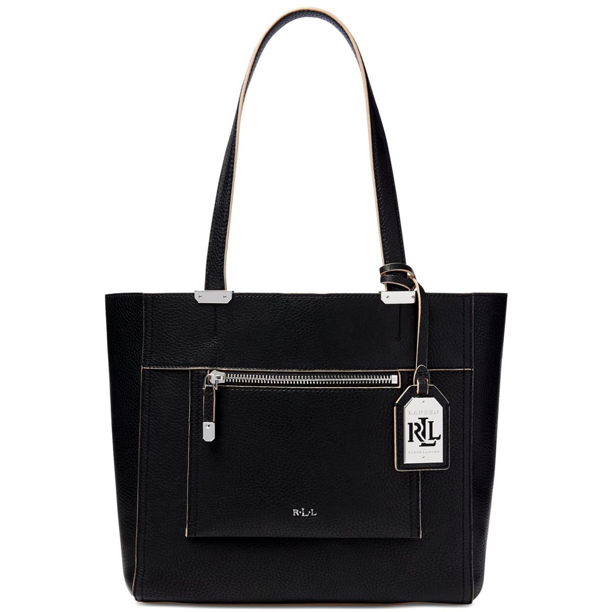 Ralph Lauren Paley Lorraine Shopper Black