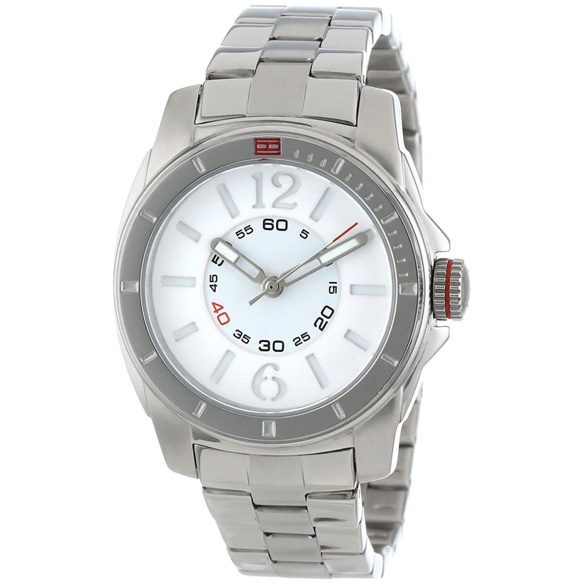 Tommy Hilfiger 1781138 Sport White Dial Stainless Steel Women`s Watch