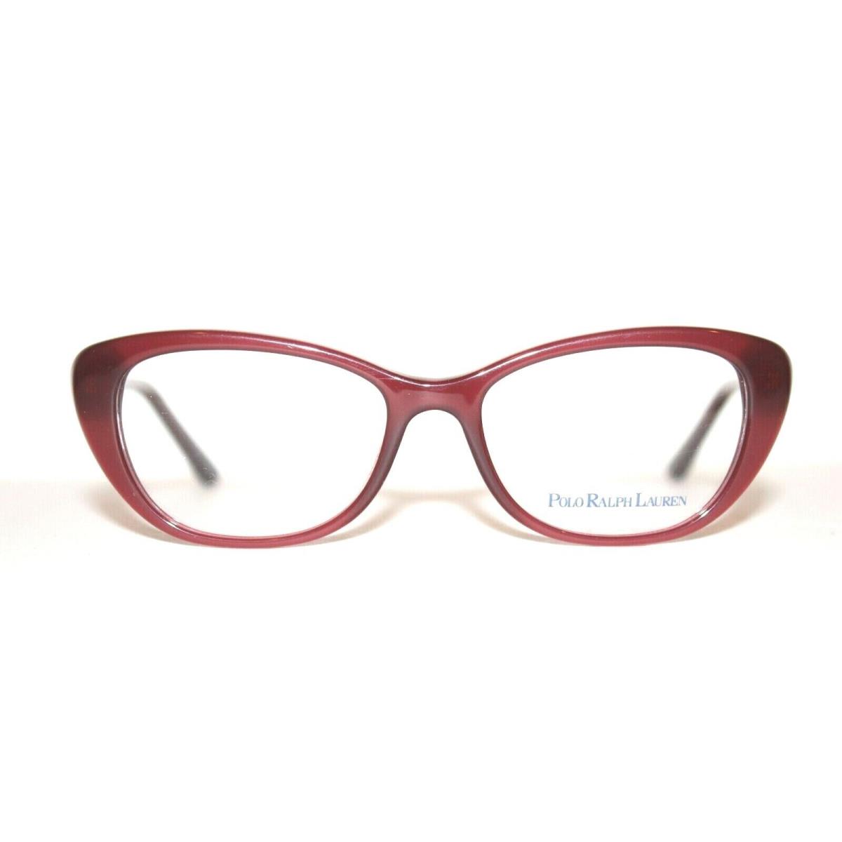 Polo Ralph Lauren PH85301667 Black Cherry Eyeglasses RX 48-15-130