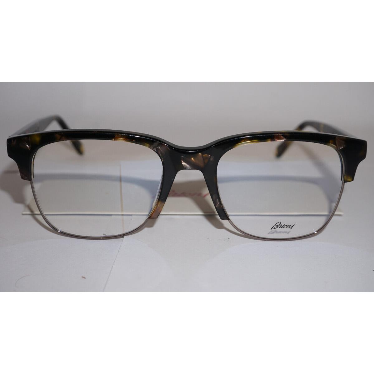 Eyeglasses Havana BR0051O 004 52 20 145 by Brioni