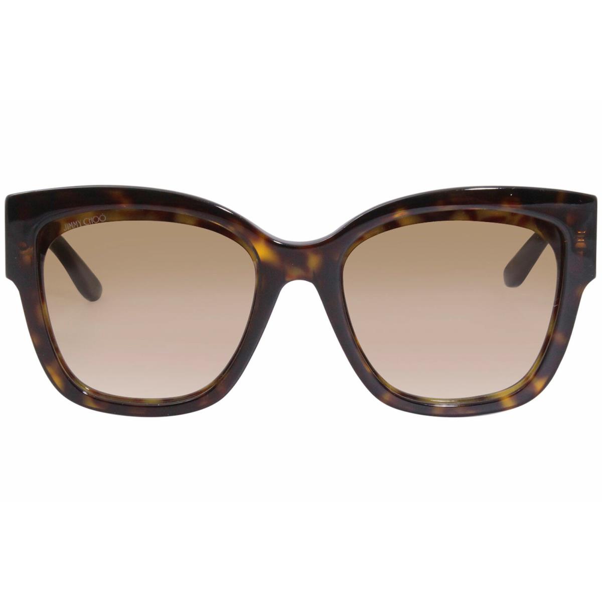 Jimmy Choo Roxie/s 086HA Sunglasses Dark Havanablack/brown Gradient