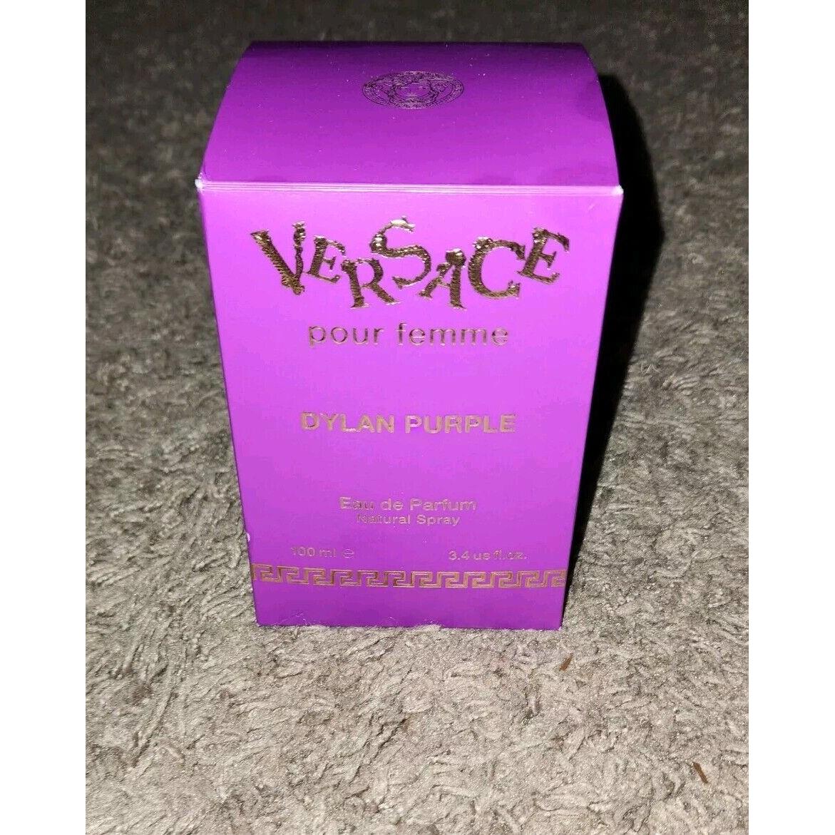 Versace Dylan Purple 3.4 oz / 100 ml Eau De Parfum Spray For Women