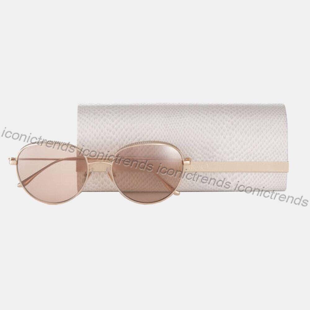 in Case Jimmy Choo Ello/S-0BKU/2S Ello Pink Rose Gold Sunglasses