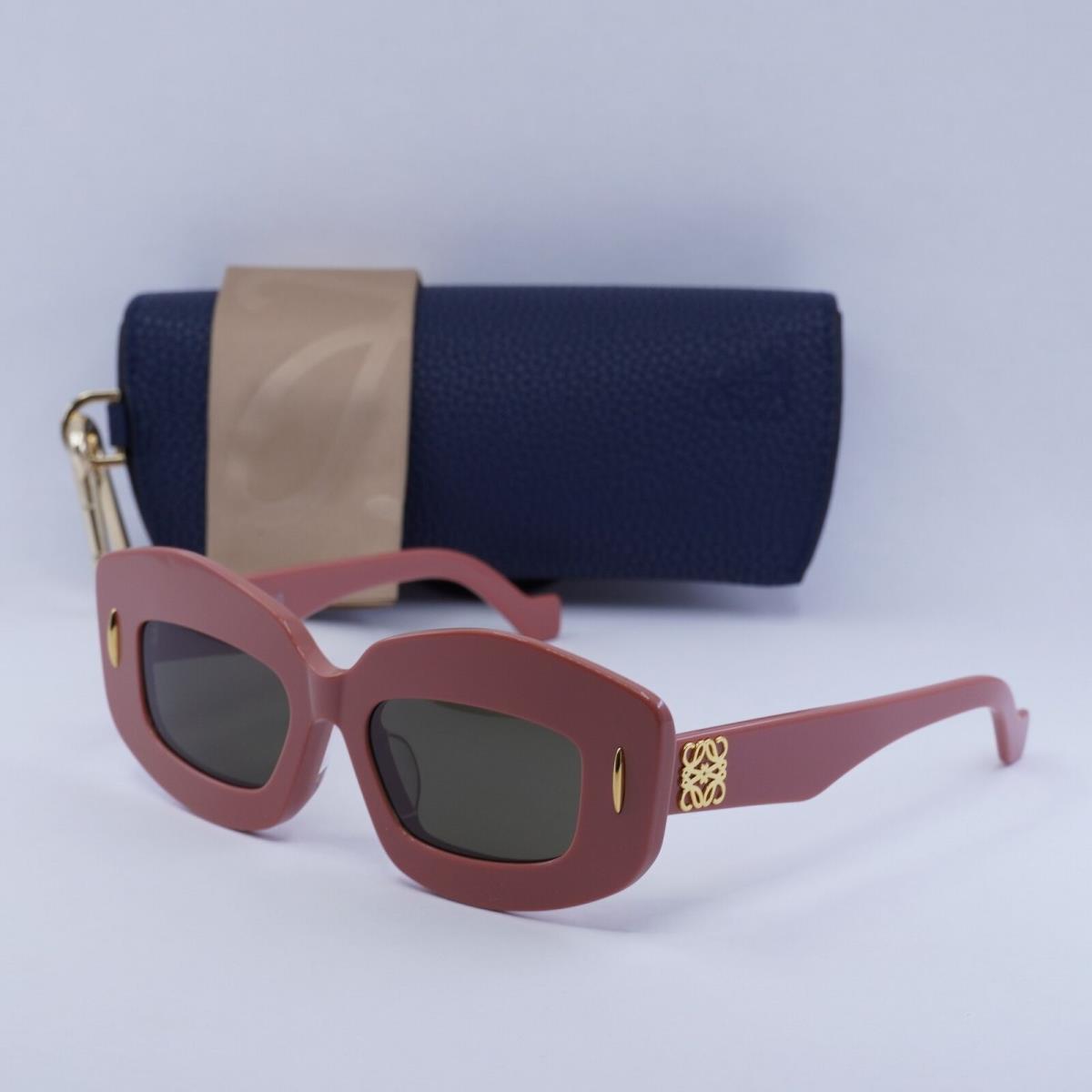 Loewe LW40114I 72E Dusty Pink/brown 49-19-140 Sunglasses