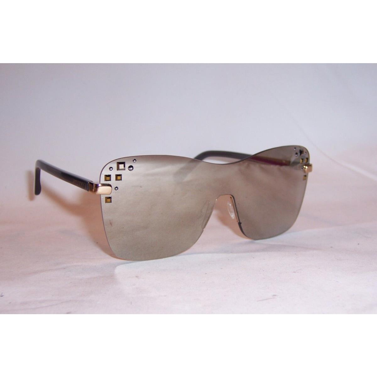 Jimmy Choo Sunglasses Mask/s 138-M3 Rose Gold/silver Mirror