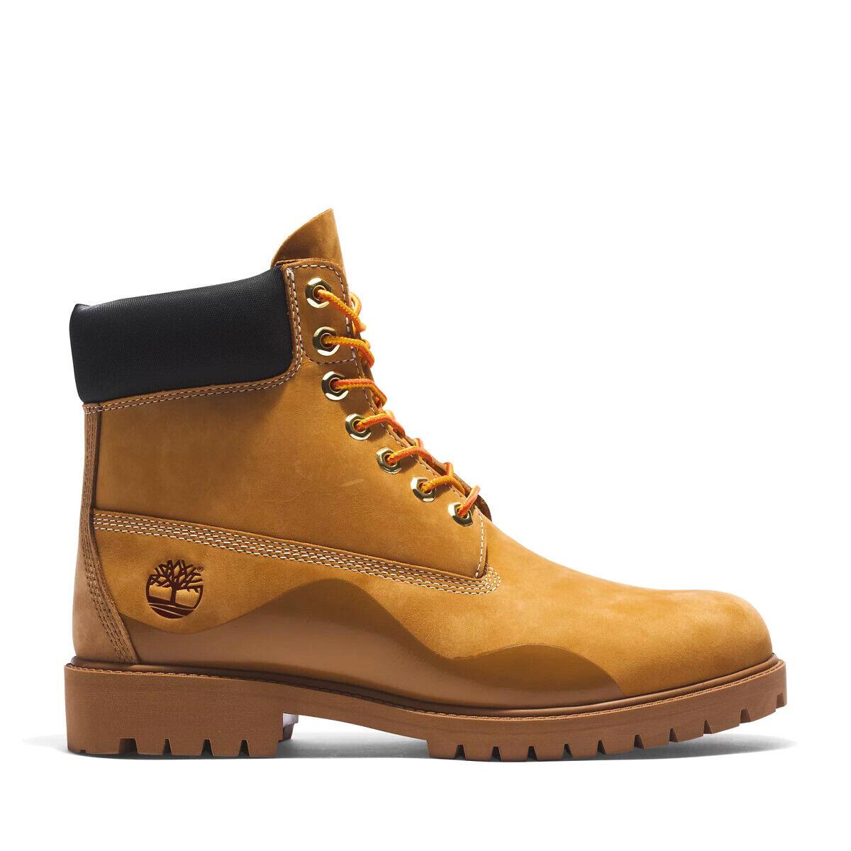 Men`s Timberland Heritage 6 In. Premium Boot Wht Nubuck/brown TB0A5UUH 231