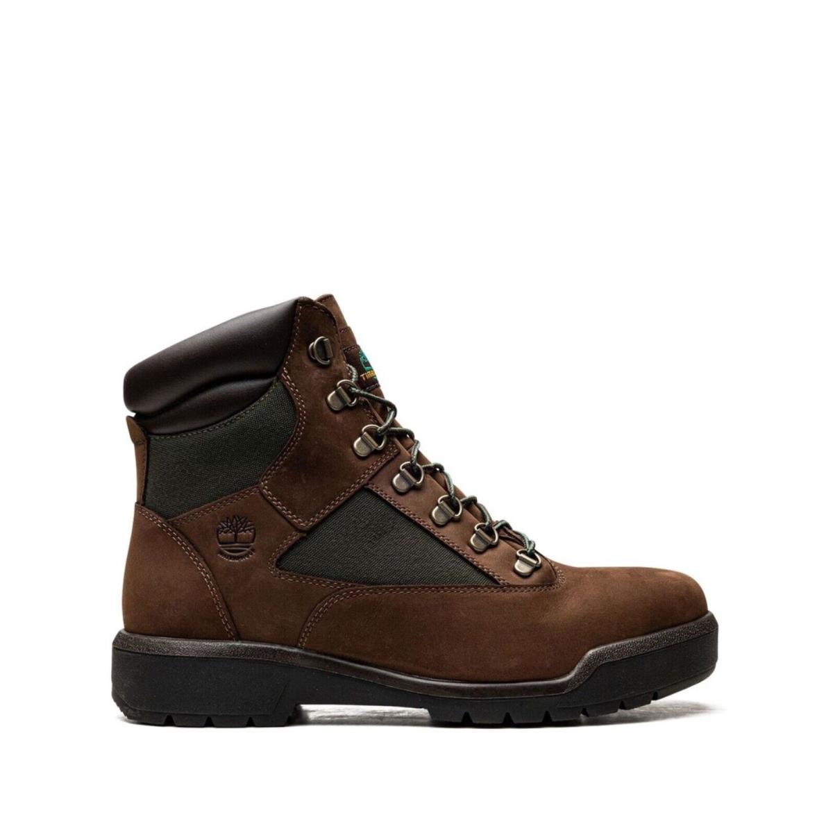 Timberland 6 Waterproof Field Boot Beef and Broccoli - Dark Brown