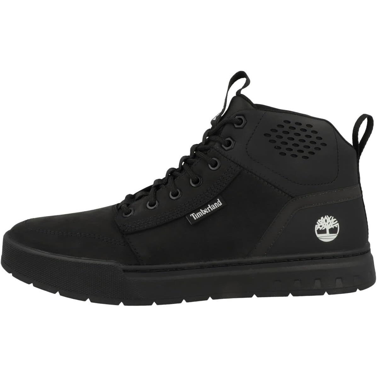 Timberland Men`s Maple Grove Sport Mid Hiking Shoe - Black