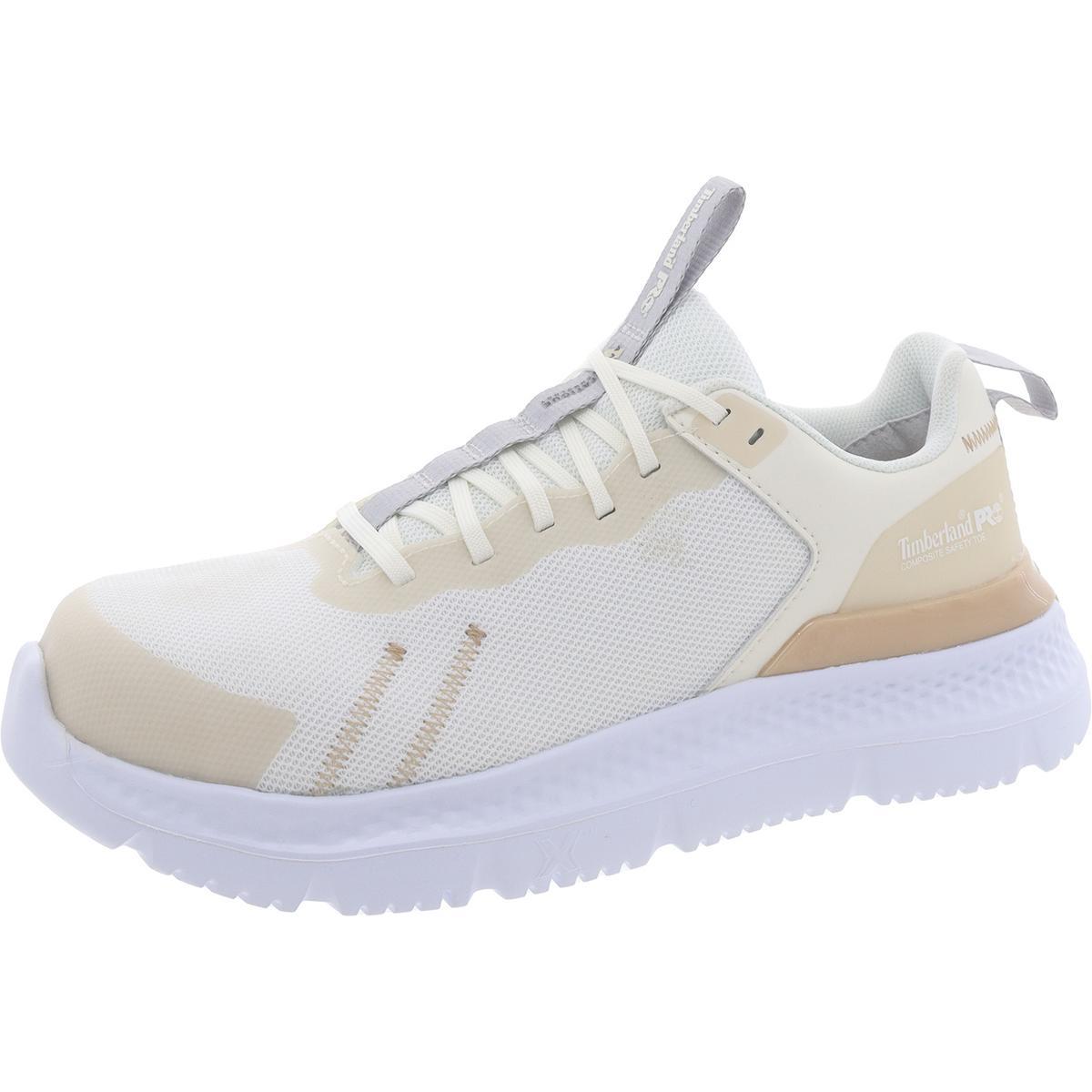 Timberland Womens Setra Composite Toe Work Safety Shoes Sneakers Bhfo 7424 Tan/Champagne