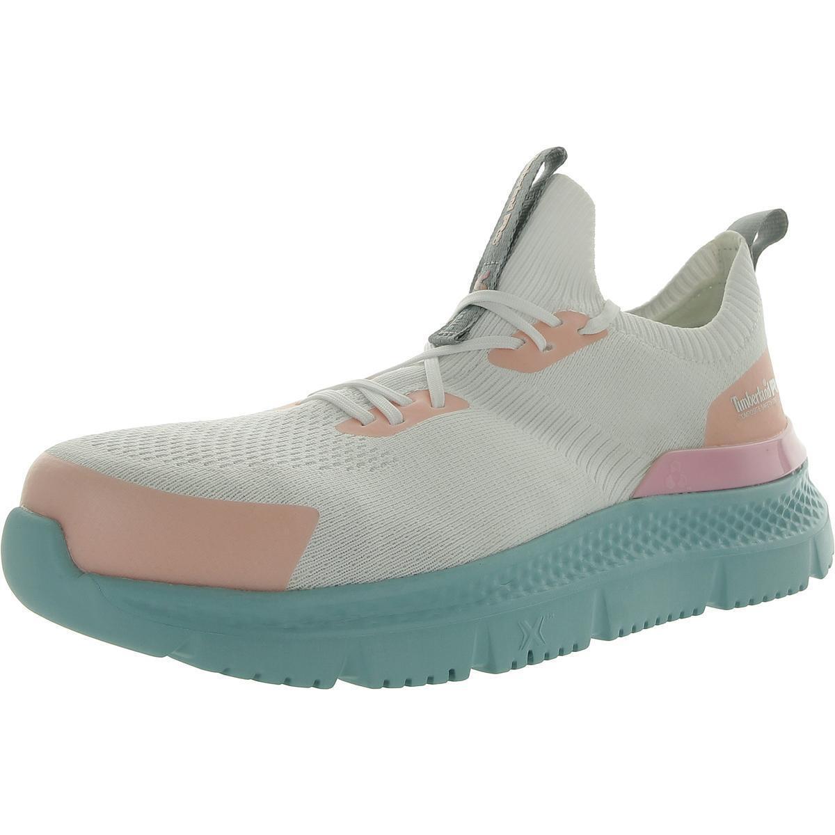 Timberland Womens Setra Composite Toe Work Safety Shoes Sneakers Bhfo 7424 White Peach