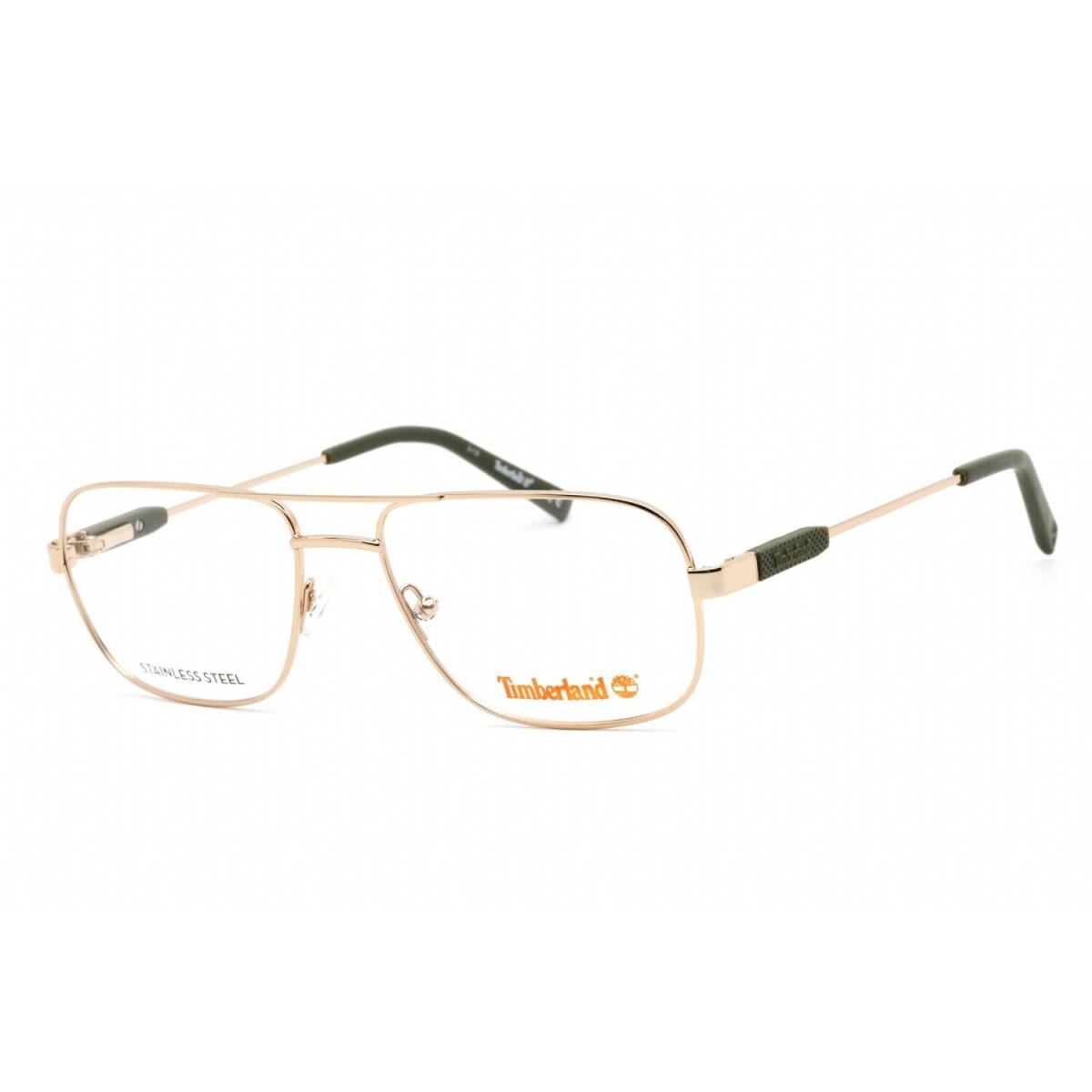 Timberland TB1676-032 Pale Gold Eyeglasses