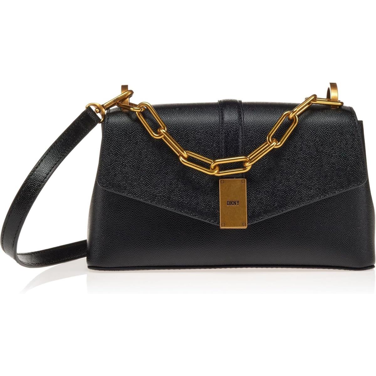 Dkny Conner Shoulder Bag Black/gold