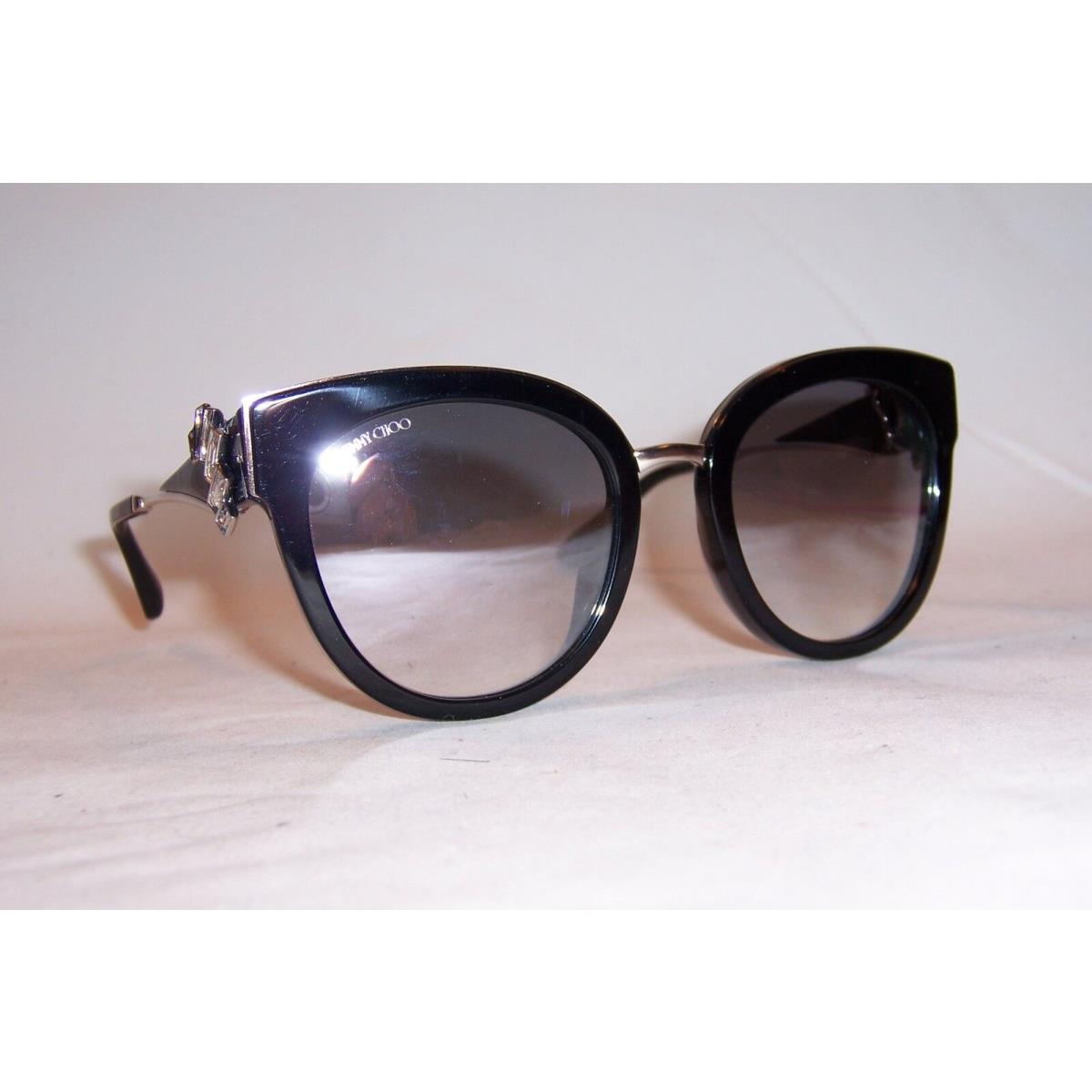 Jimmy Choo Sunglasses Jade/s U4T-FU Black/silver Mirror