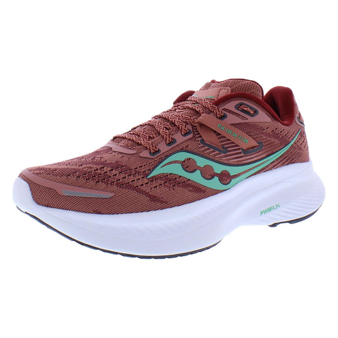 Saucony Guide 16 Womens Shoes - Soot/Spring, Full: Soot/Spring