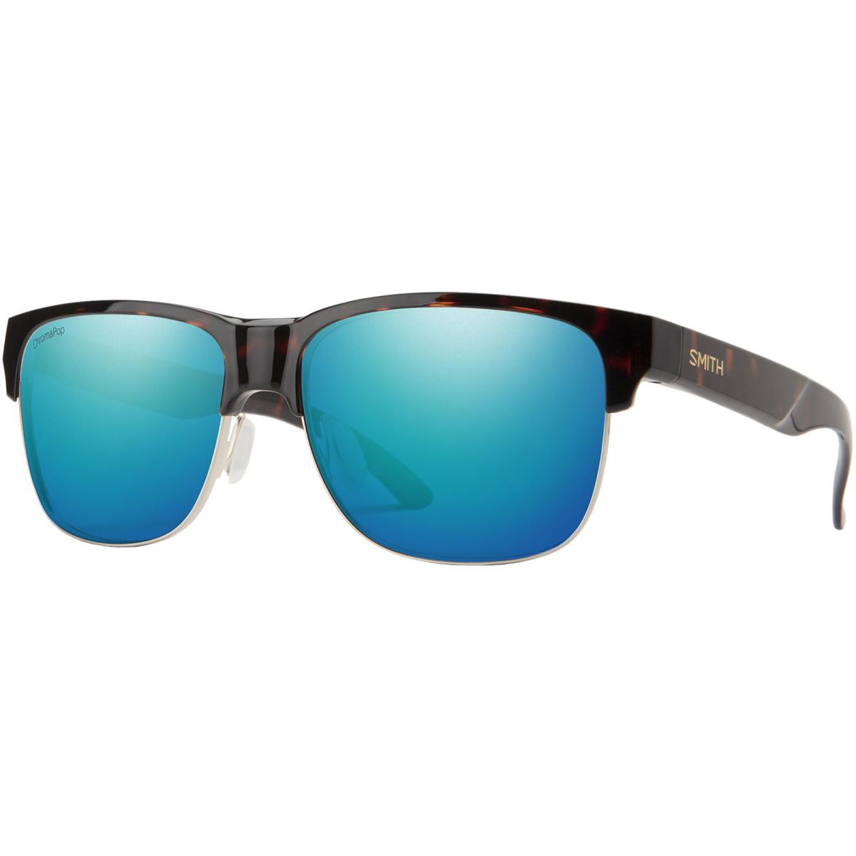 Smith Optics Lowdown Split Polarized Chromapop Square Browline Sunglasses 204933 Tortoise/Opal (08656QG)