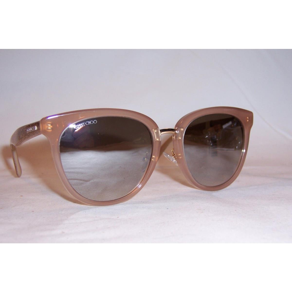 Jimmy Choo Sunglasses Cade/f/s Kdz-nq Glitter/brown Mirror