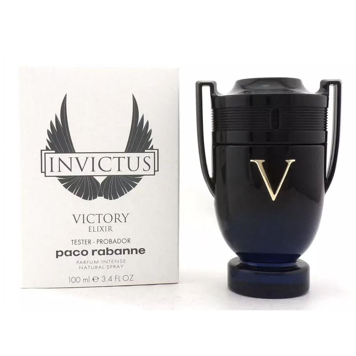 Paco Rabanne Invictus Victory Elixir 3.4 Fl. Oz. Parfum Intense Spray Tester