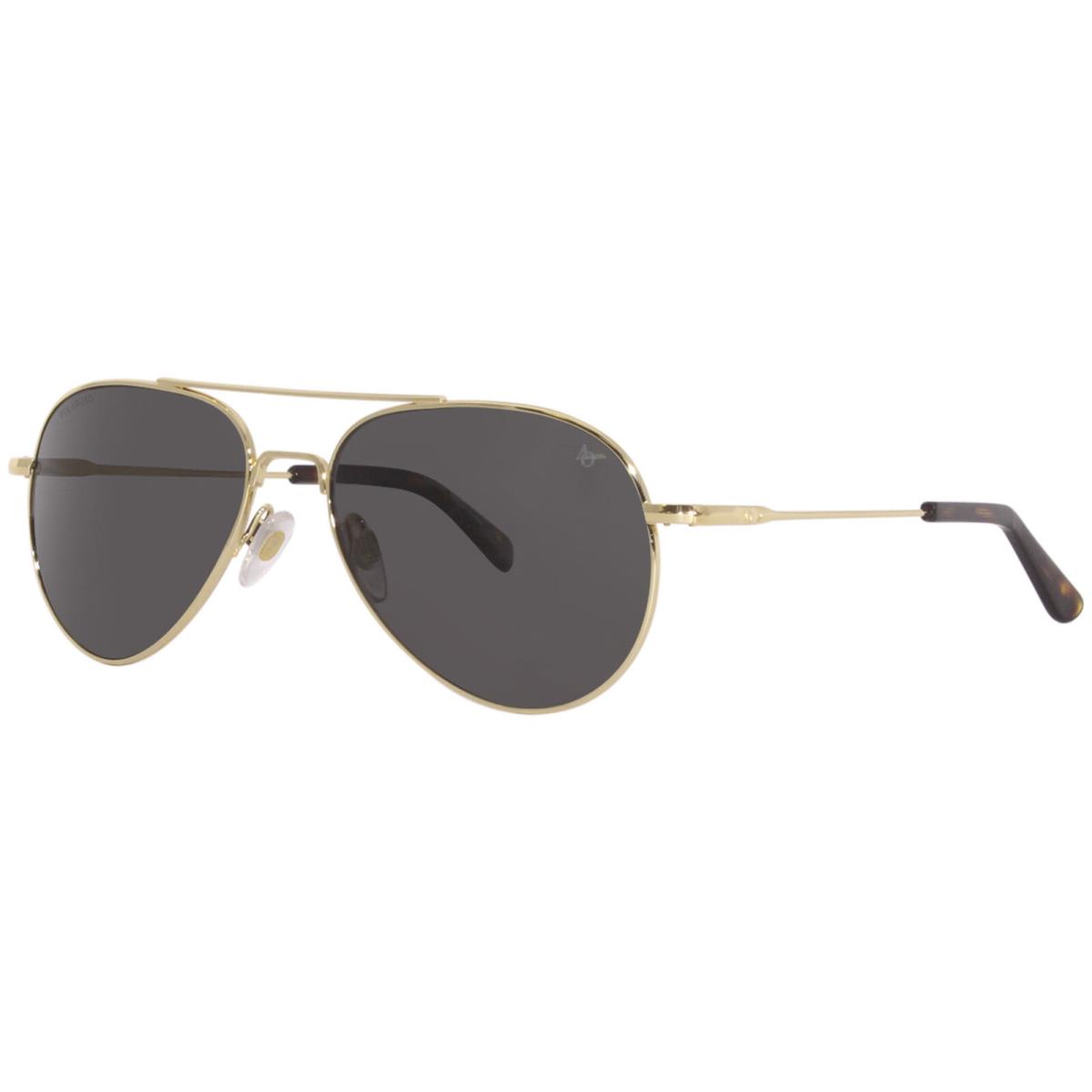 American Optical General GYN-C1 Sunglasses Gold/grey Lenses Pilot 55mm
