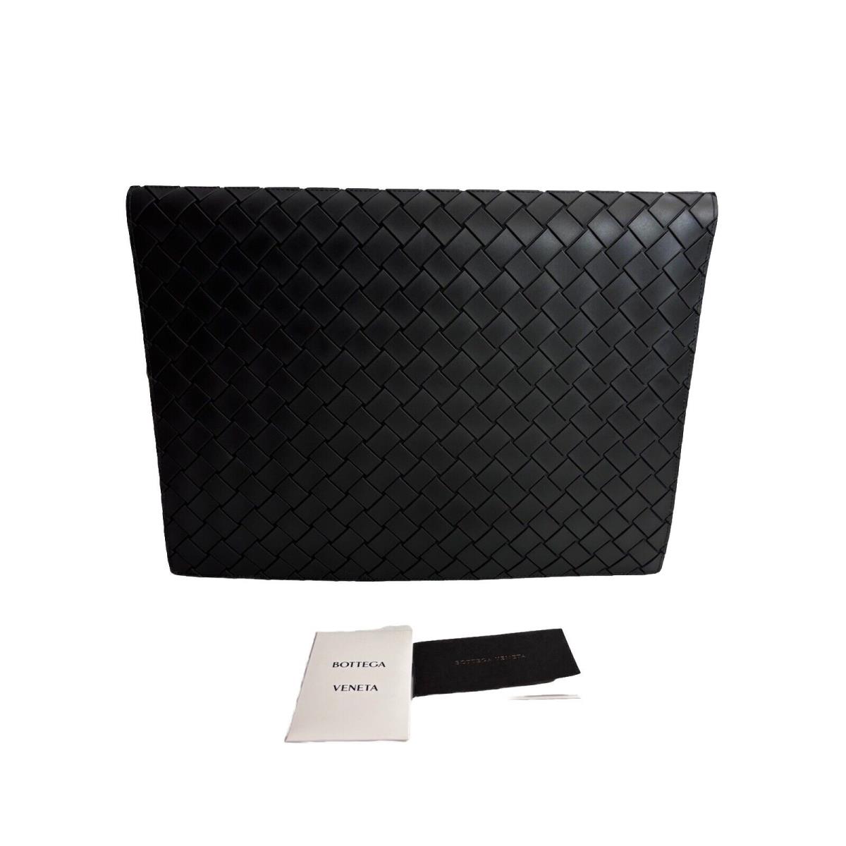 Bottega Veneta Clutch Large Nappa Document Laptop Case Black