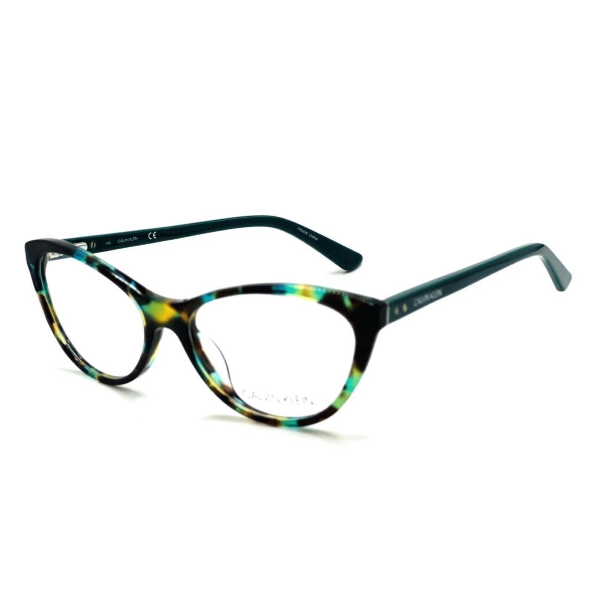 Calvin Klein CK20506 442 Turquoise Tortoise Eyeglasses 53mm 16 140