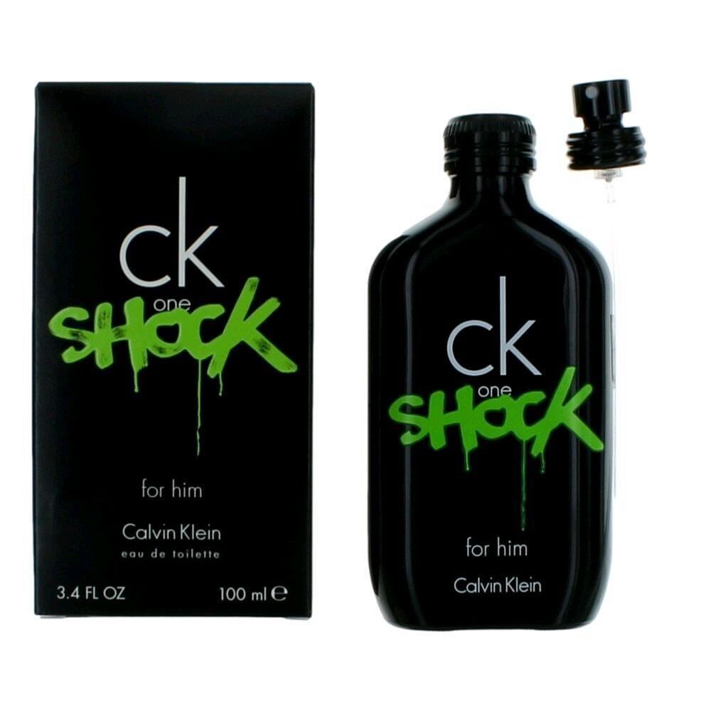 CK One Shock by Calvin Klein 3.4 oz Eau De Toilette Spray For Men