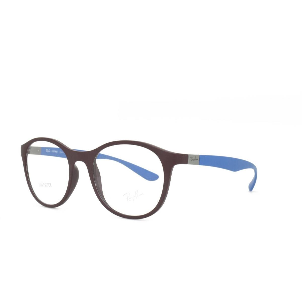Ray-ban Eyeglasses Italy 51-19-140 Liteforce Gray Blue 7166 5916