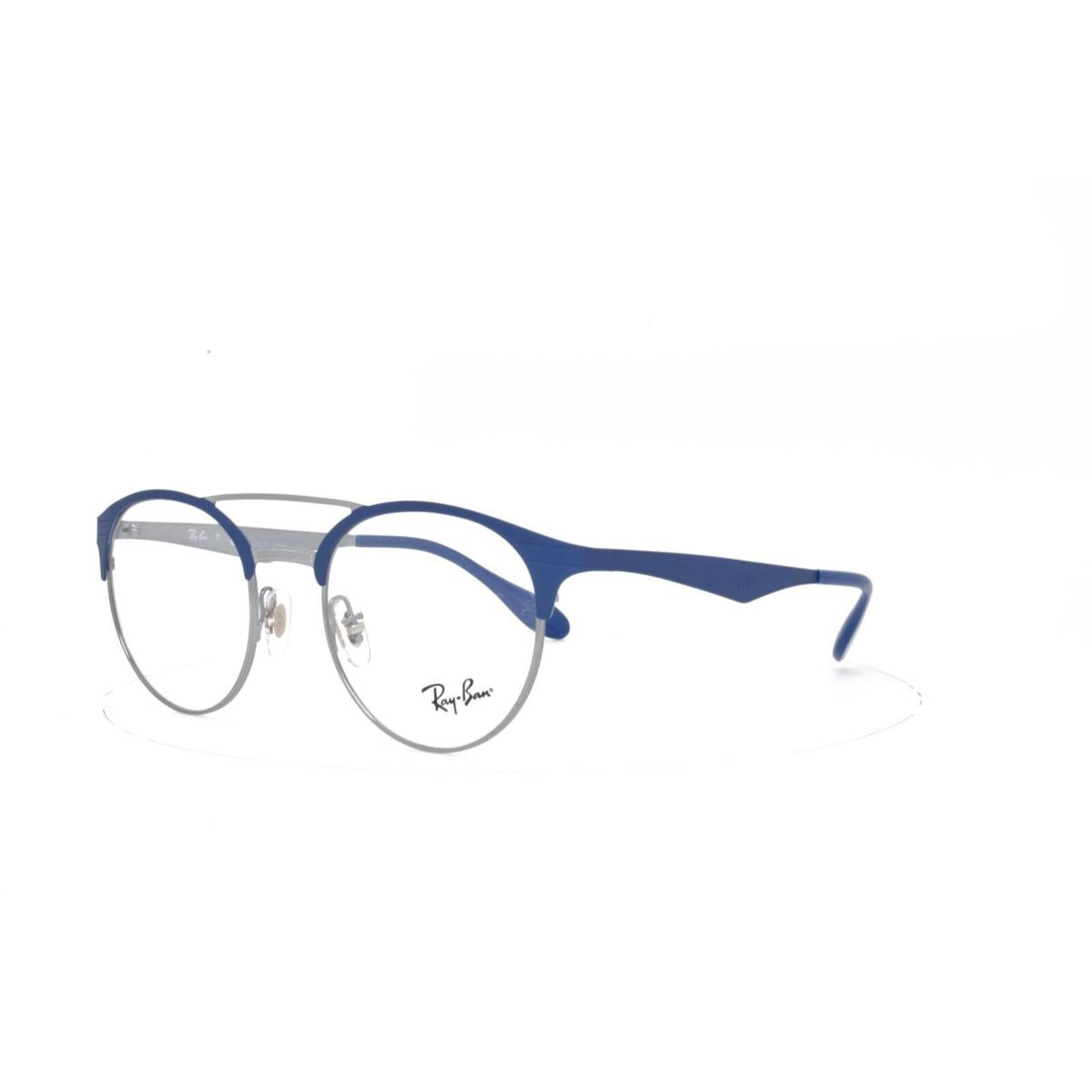 Ray Ban Round Eyeglasses Frame Blue 49-20-140 3545-v 3006