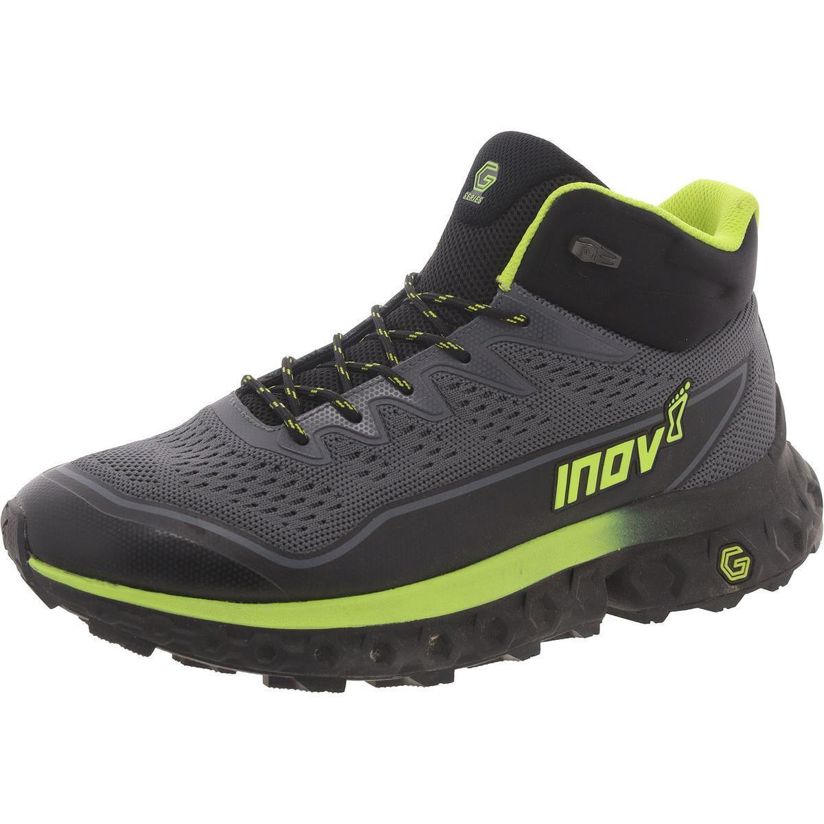 Inov-8 Mens Rocfly Black Fitness High-top Sneakers Shoes 11 Medium D Bhfo 4051