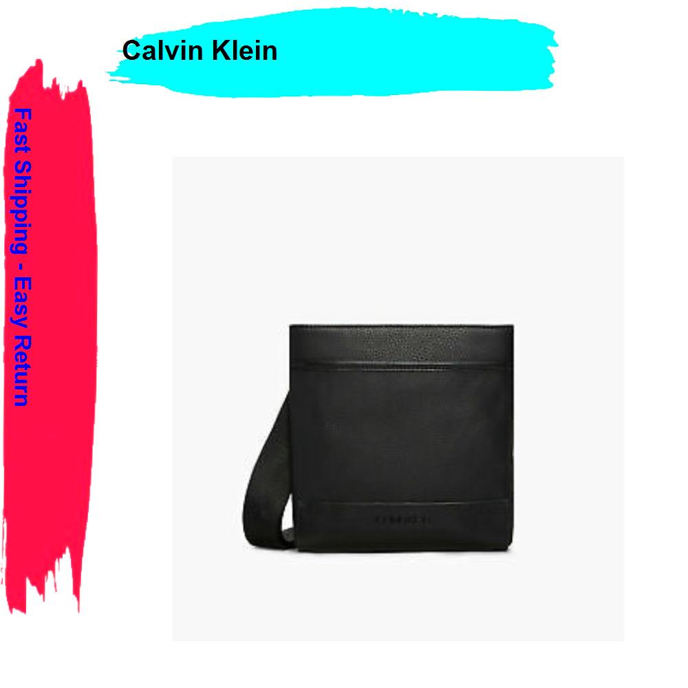 Calvin Klein Pebble City Flat Pack Black
