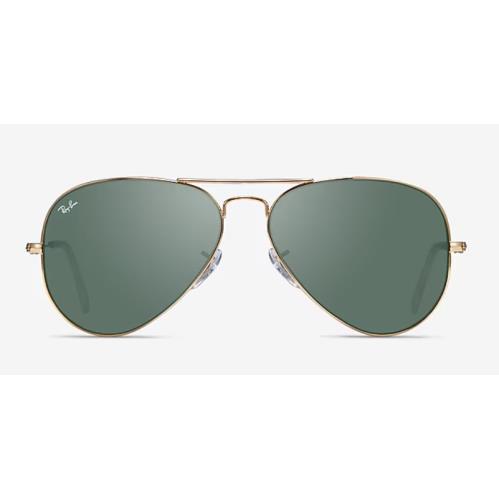 Ray Ban RB3025 919648 Gold Aviator 58 mm Unisex Polarized Metal Sunglasses