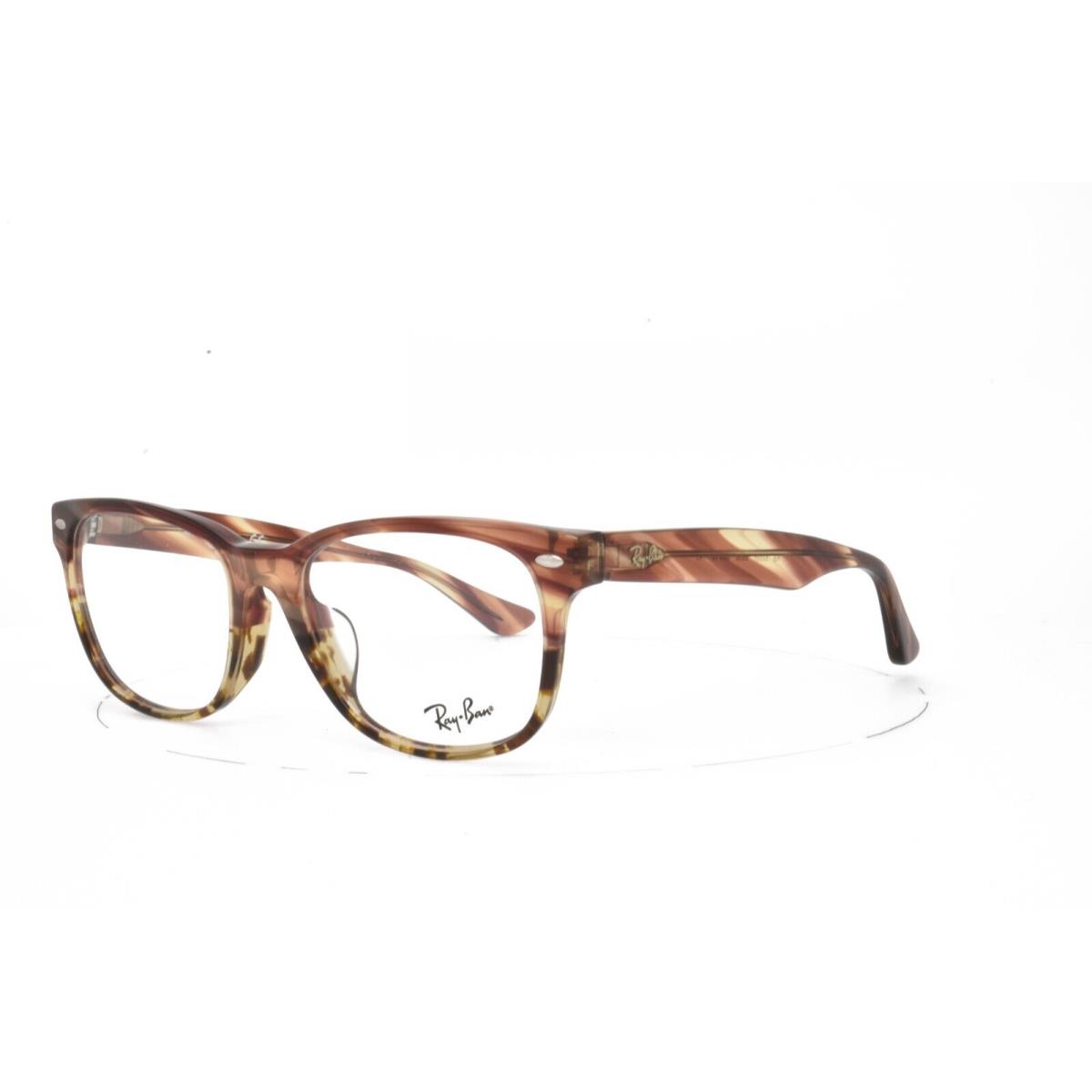 Ray-ban Eyeglasses 53-19-145 Brown Wayfarer 5359F 5838