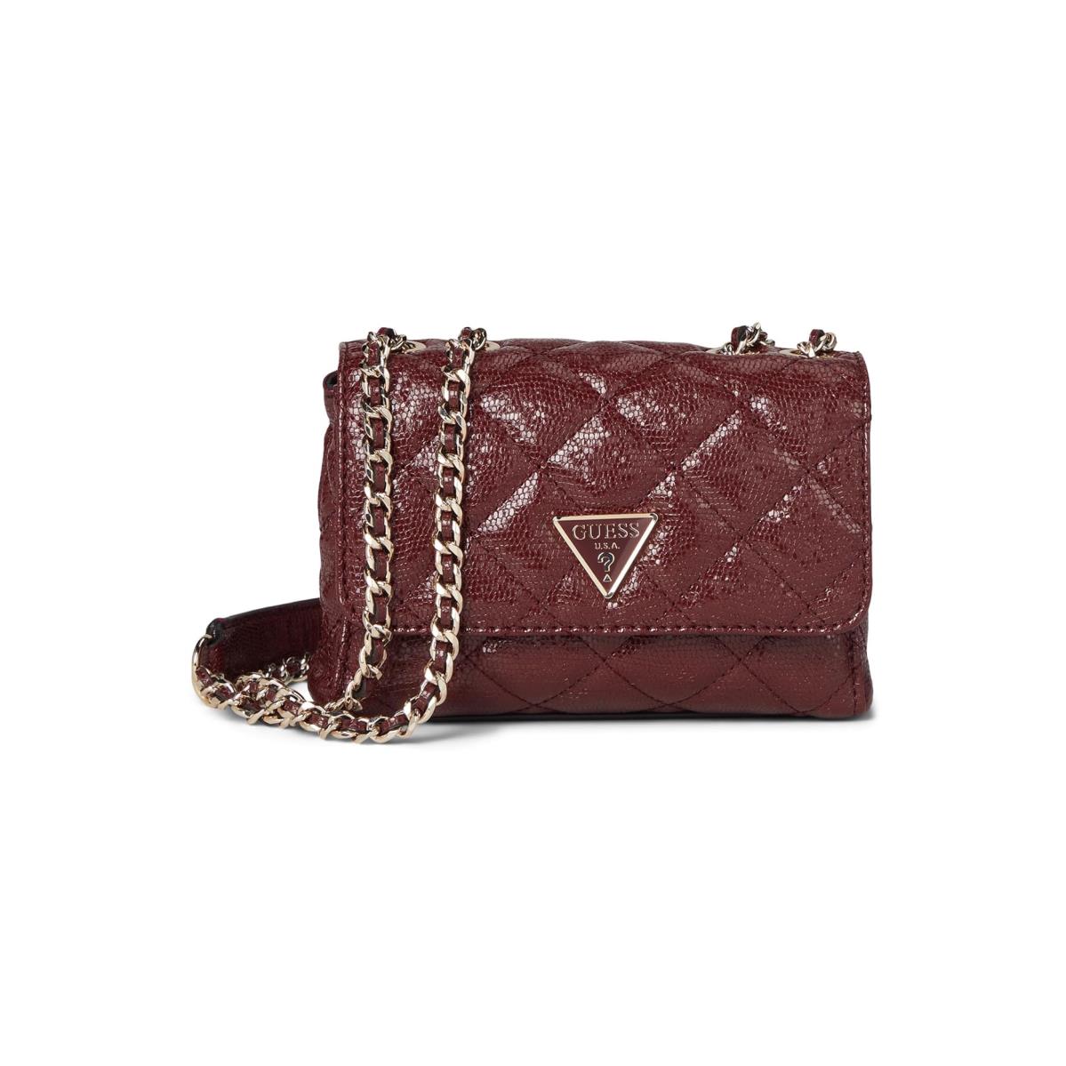 Woman`s Handbags Guess Tali Mini Convertible Crossbody Flap