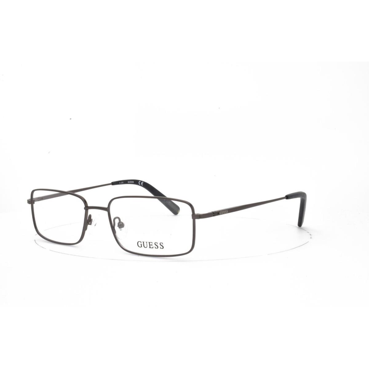 Guess Eyeglasses Gunmetal Grey Frame 54-17-140 1800 Gun