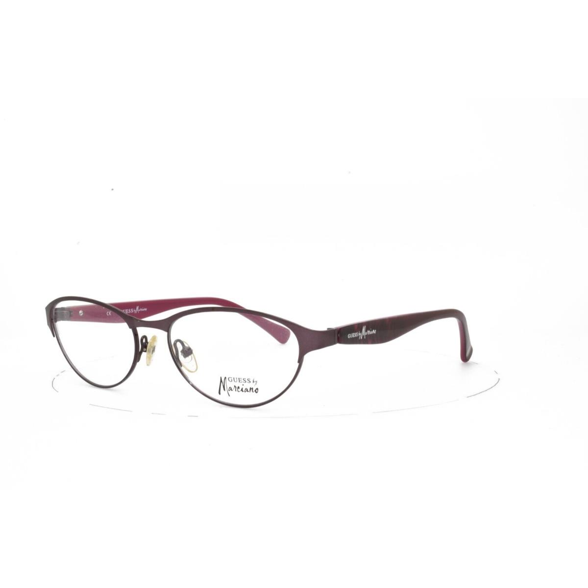 Guess by Marciano Eyeglasses Purple Frame 53-17-135 176 Mpur