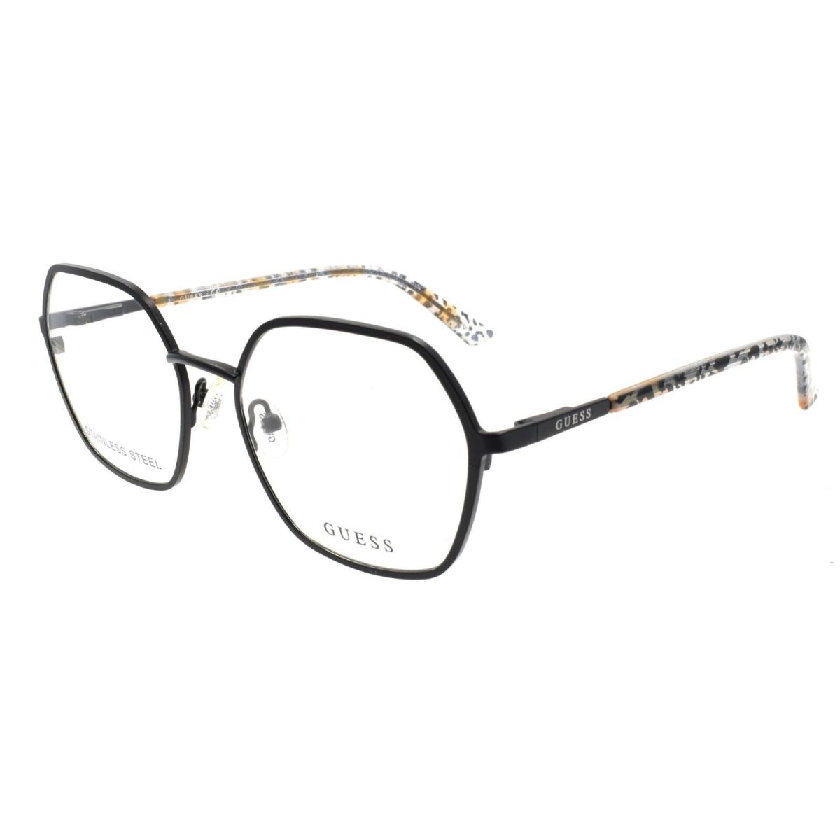 Guess GU2912 002 Women`s Eyeglasses Frames 53-19-140 Matte Black