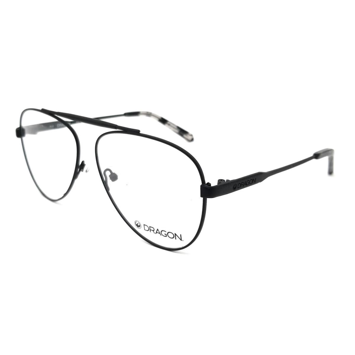 Dragon DR197DEE-002 Satin Black Black Tortoise Eyeglasses