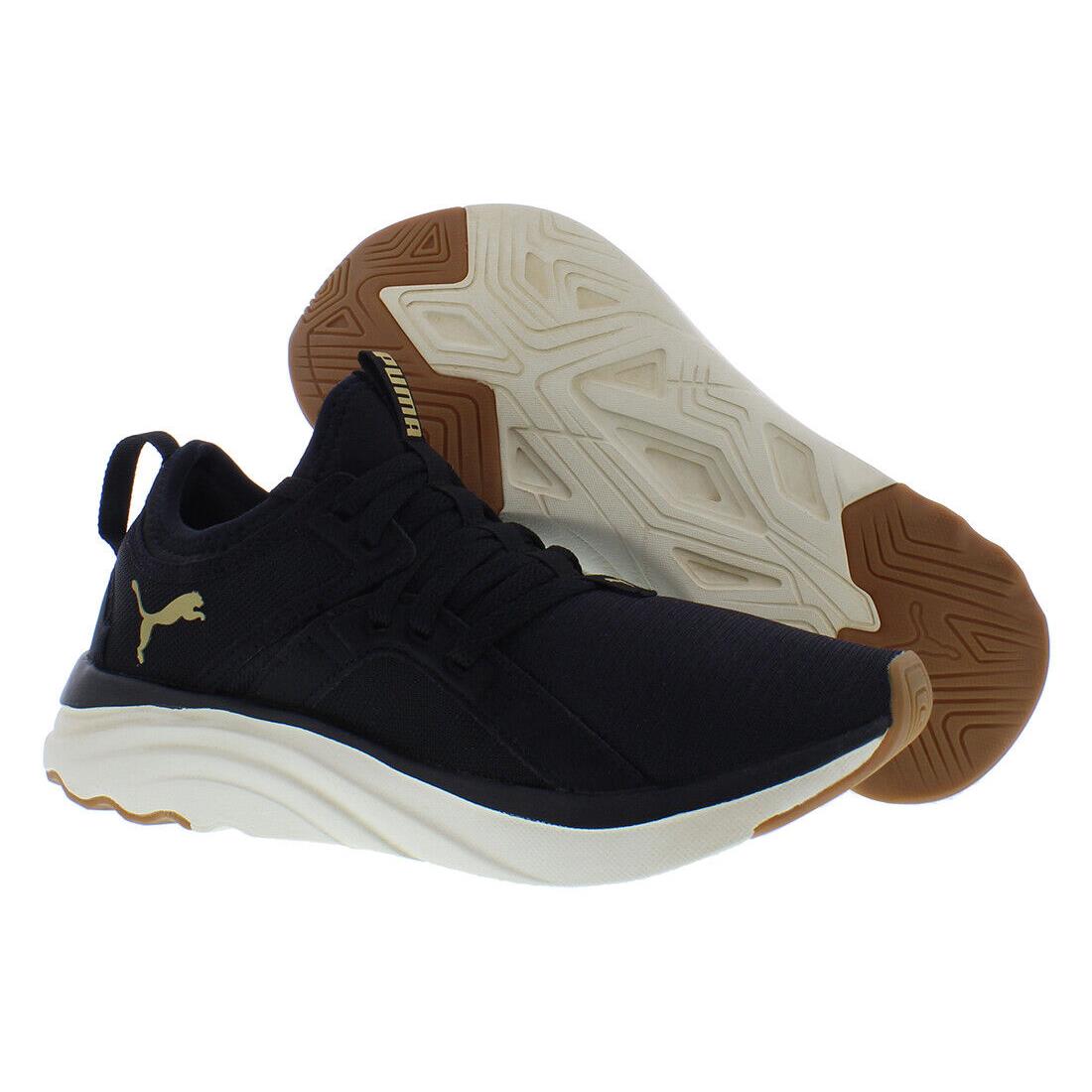 Puma Softride Sophia Eco Womens Shoes - Black/Gold, Main: Black