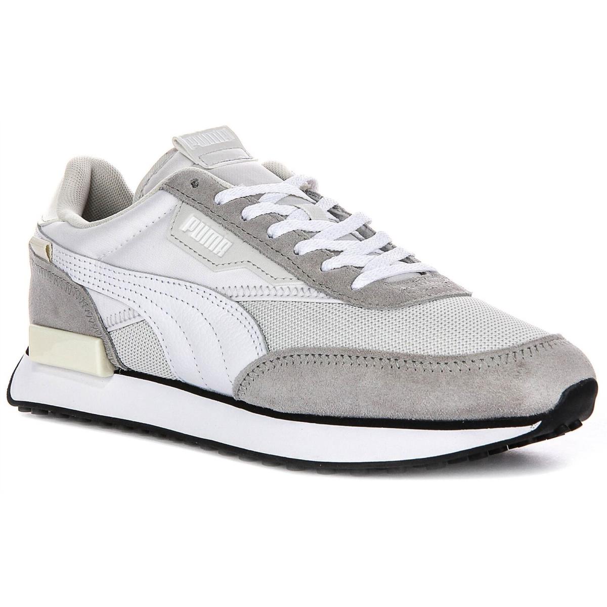 Puma Future Rider Nimbus Cloudlow Runner Womens Sneakers Grey White US 9 - 11 - GREY WHITE