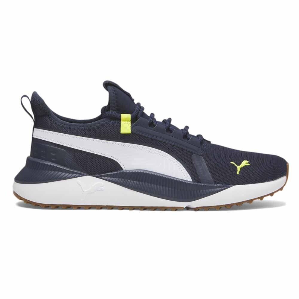 Puma Pacer Future Street Plus Lace Up Mens Blue Sneakers Casual Shoes 38463430 - Blue