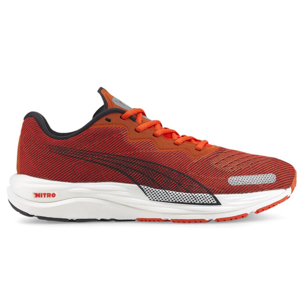 Puma Velocity Nitro 2 Running Mens Red Sneakers Athletic Shoes 19533704 - Red