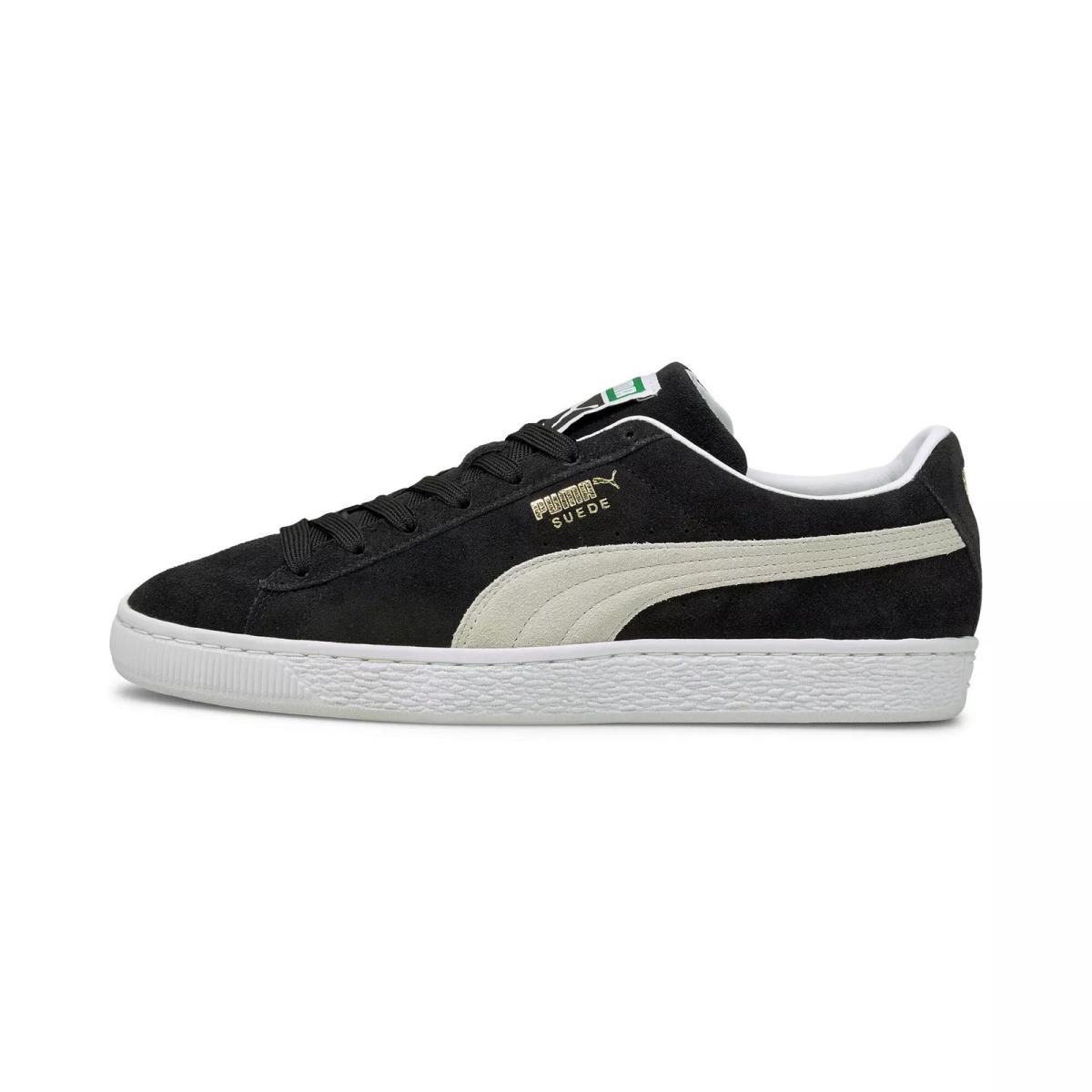 Puma Mens Suede Classic Xxi Classic Shoes 374915 01 - PUMA BLACK/PUMA WHITE