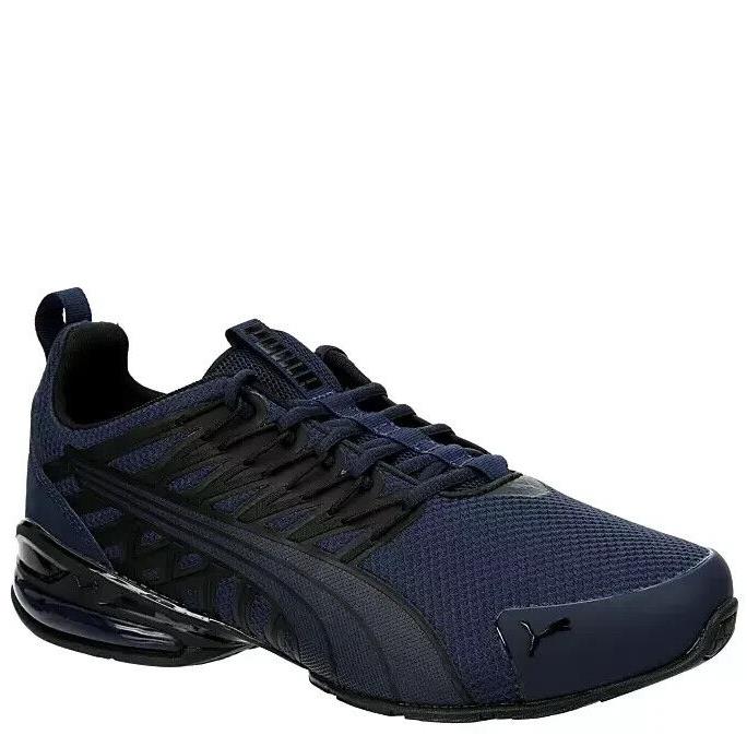 Puma Mens Voltaic Evo Comfort Daily Walk and Training Sneaker Navy - Blue