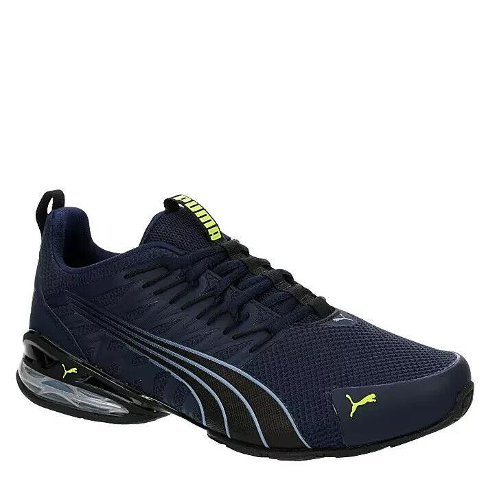 Puma Mens Voltaic Evo Comfort Daily Walk and Training Sneaker Navy - Blue