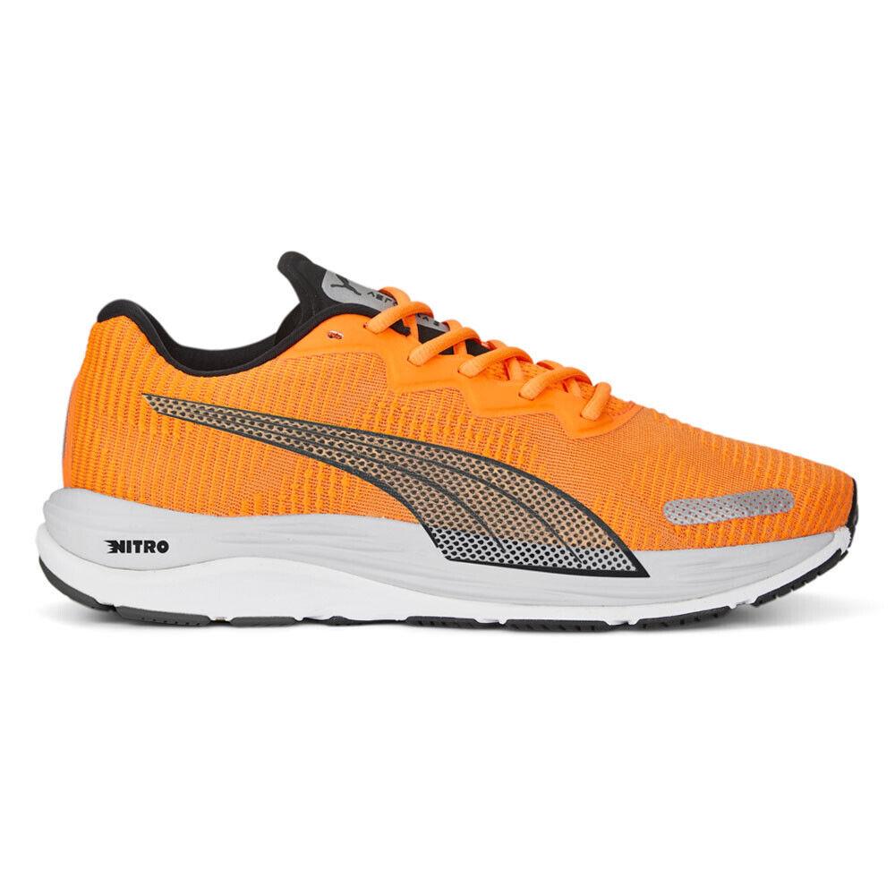 Puma Velocity Nitro 2 Fade Running Mens Orange Sneakers Athletic Shoes 37852603 - Orange