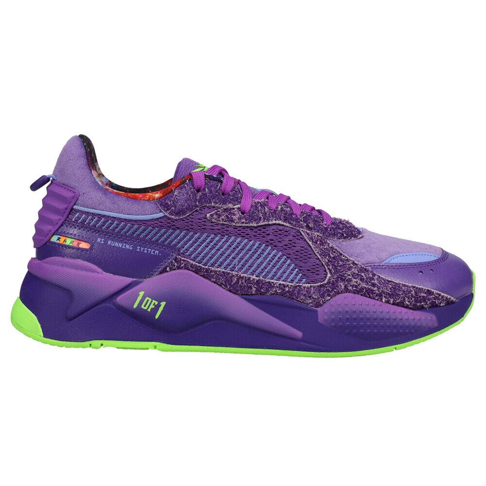 Puma Rsx Galaxy Basketball Mens Purple Sneakers Athletic Shoes 38776401 - Purple