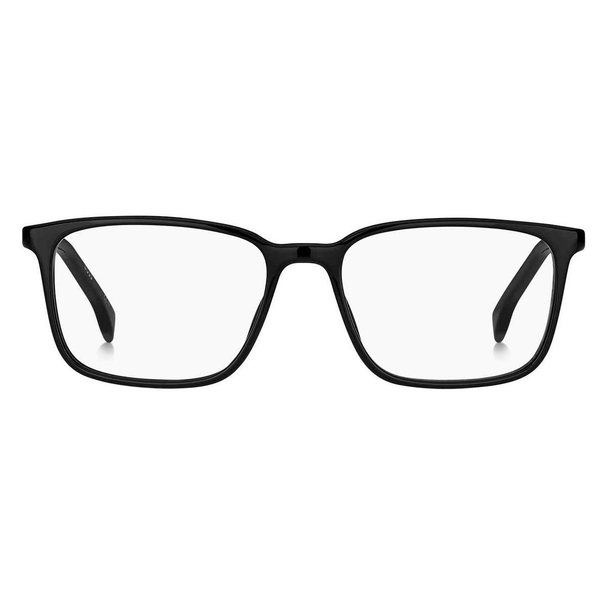 Boss 1436 Eyeglasses Men Black Rectangle 55mm