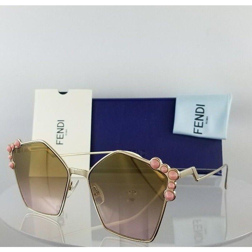 Fendi FF 0261/S 00053 Gold Pink Sunglasses