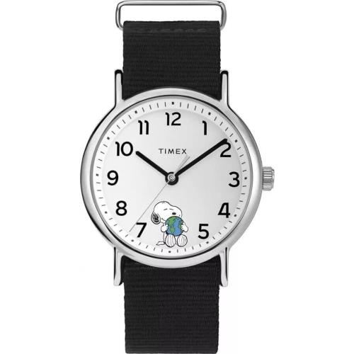 Timex Peanuts Weekender Take Care Quartz Watch TW2V07000