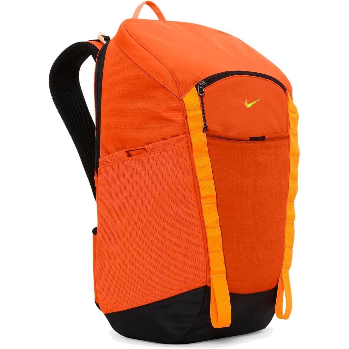 Nike Hike Backpack 27L DJ9677-819 Safety Orange/vivid Orange/atomic Green